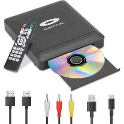 Мини DVD-проигрыватель Mini DVD-V9 для Smart TV с HDMI RCA 1080P поддержка CD DVD VCD
